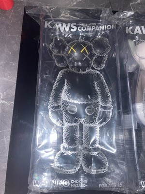 iii art toys kaws medicom companion open up edition nine new brownish, grey, blackness moma 2